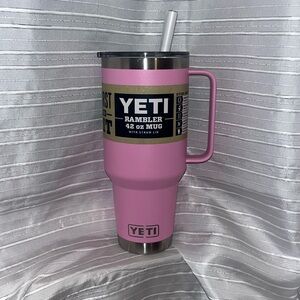 Yeti Rambler 42oz mug light pink